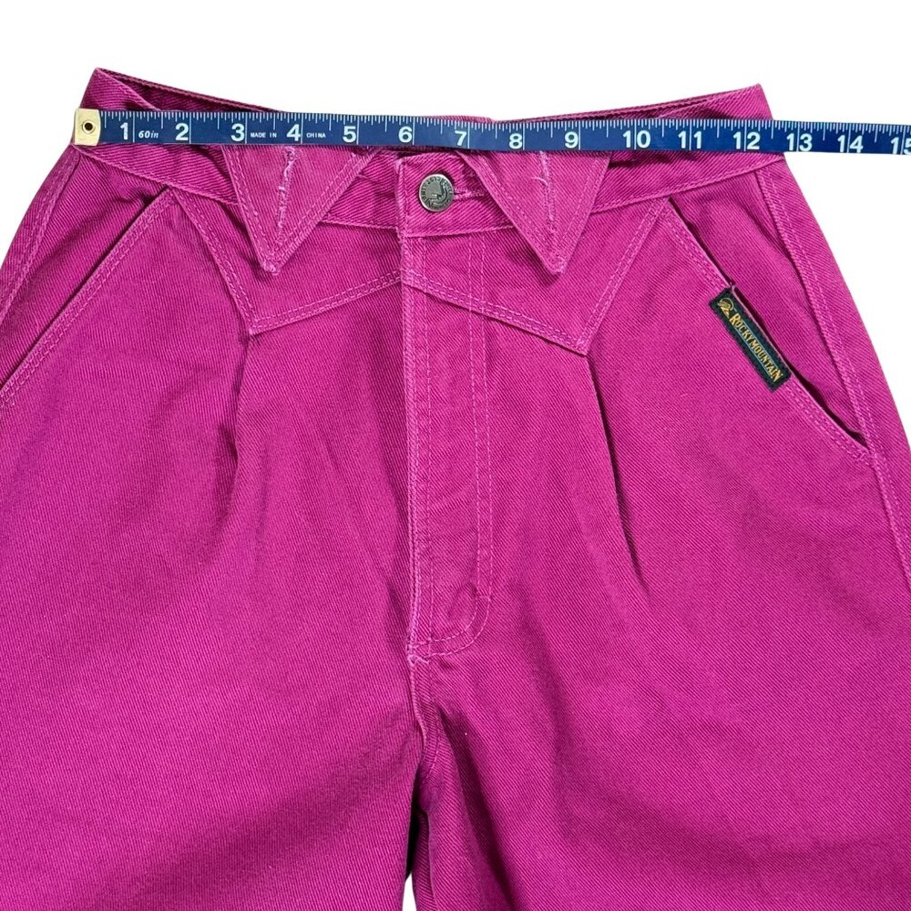 Vintage Rocky Mountain "Rockies" High Rise Buttonhole Belt Loops Jeans (28/7) - Picture 8 of 11
